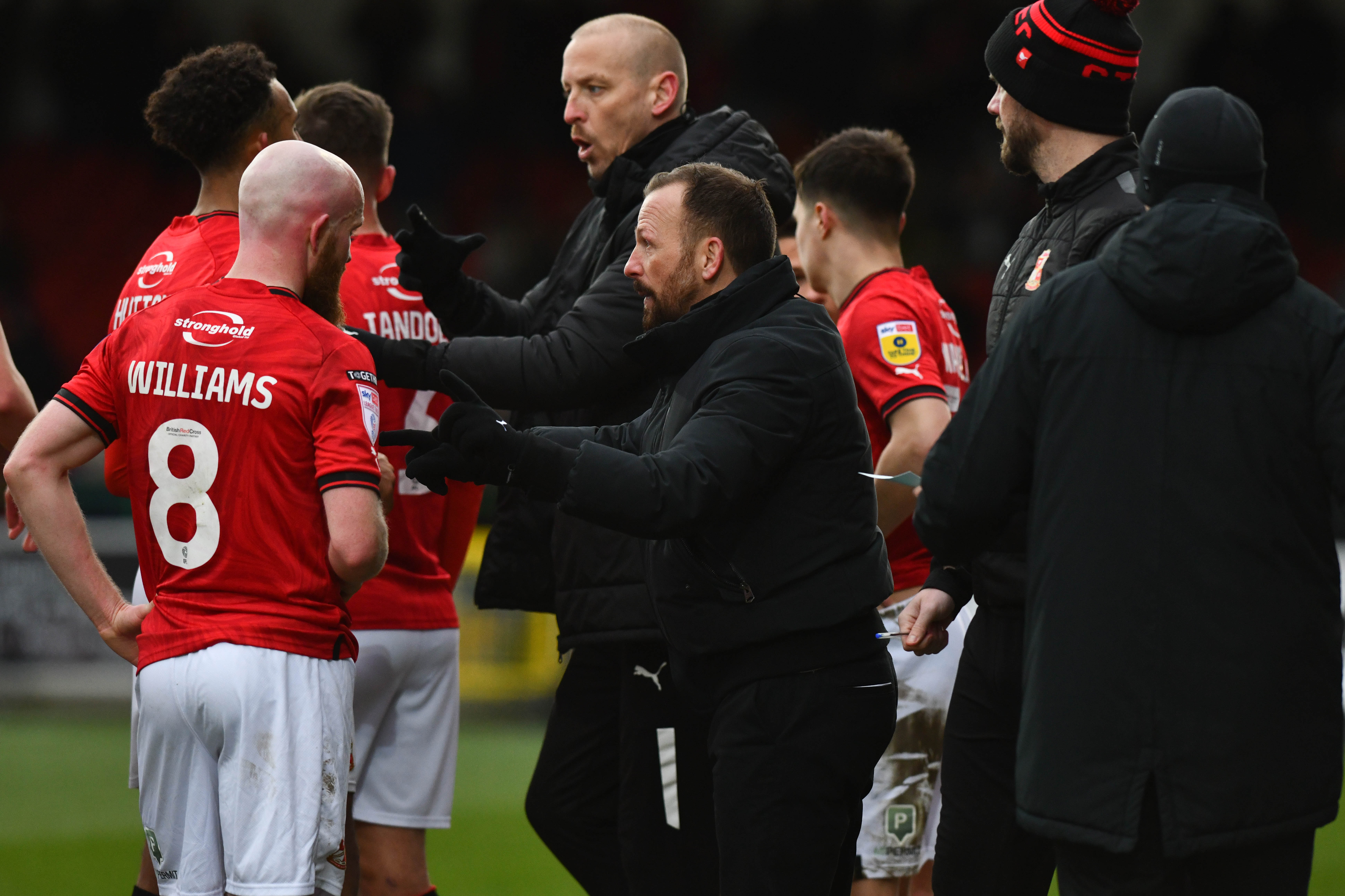 Jody Morris says Swindon will still be trying their hardest for the remainder of the season